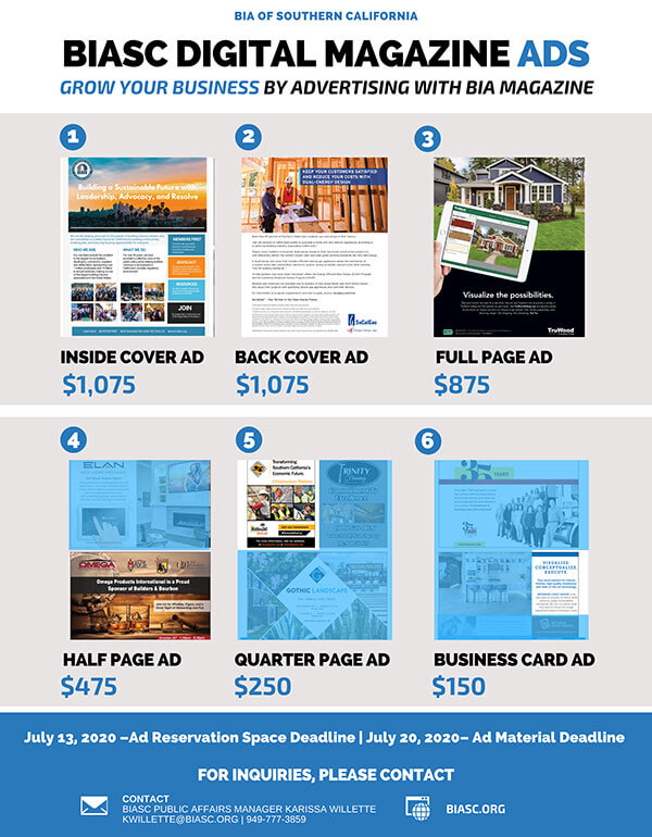 BIASC Digital Magazine Ad Details